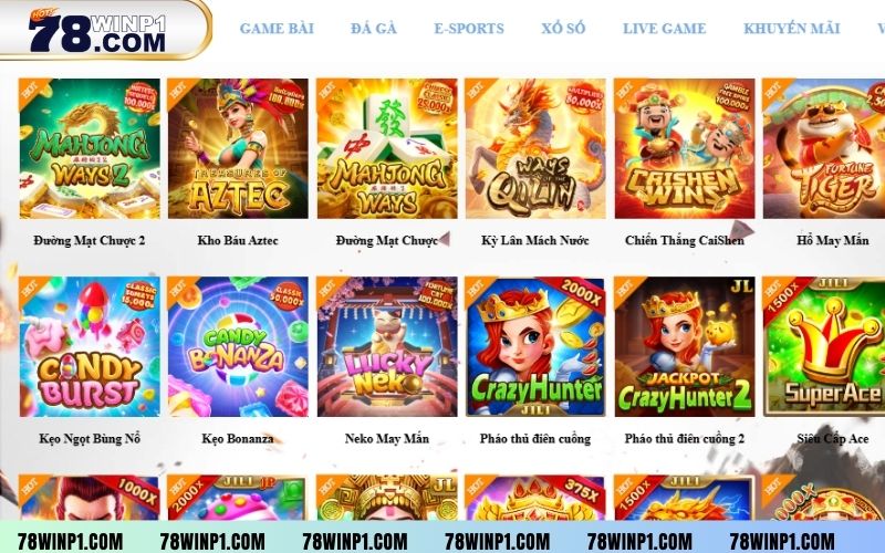 Siêu hũ tứ linh là trò chơi nổ hũ sở hữu giá trị jackpot cao nhất tại 78WIN